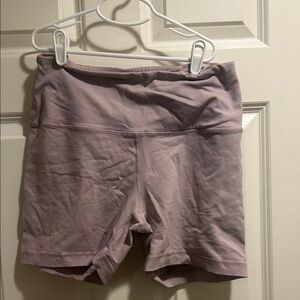 Women's Purple Yoga 3" Shorts